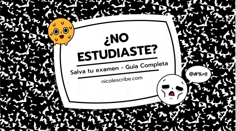 Cómo salir Bien en un Examen sin Estudiar - TÉCNICA COMPLETA